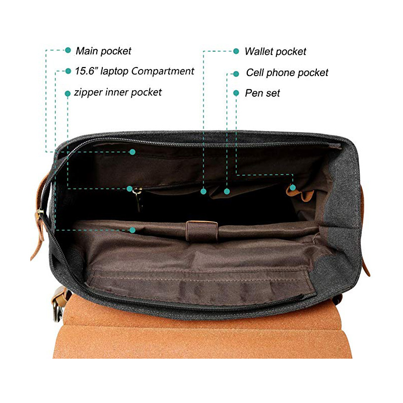 Casual Backpack with Multiple Compartments